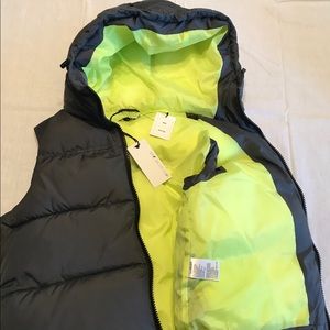 Polyester vest hoodie